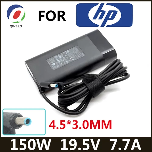 Cargador adaptador de corriente para ordenador portátil, 150W, 19,5 V, 7,7a, CA, para HP Zbook/Studio G3 G4 G5 G6 OMEN 15 17 Pavilion Gaming 15 17, suministro para ordenador portátil