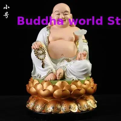 2025 GOOD Maitreya Buddha God of wealth BUDDHA figure home Altar shop Worship efficacious Talisman family Goddess Mascot statue