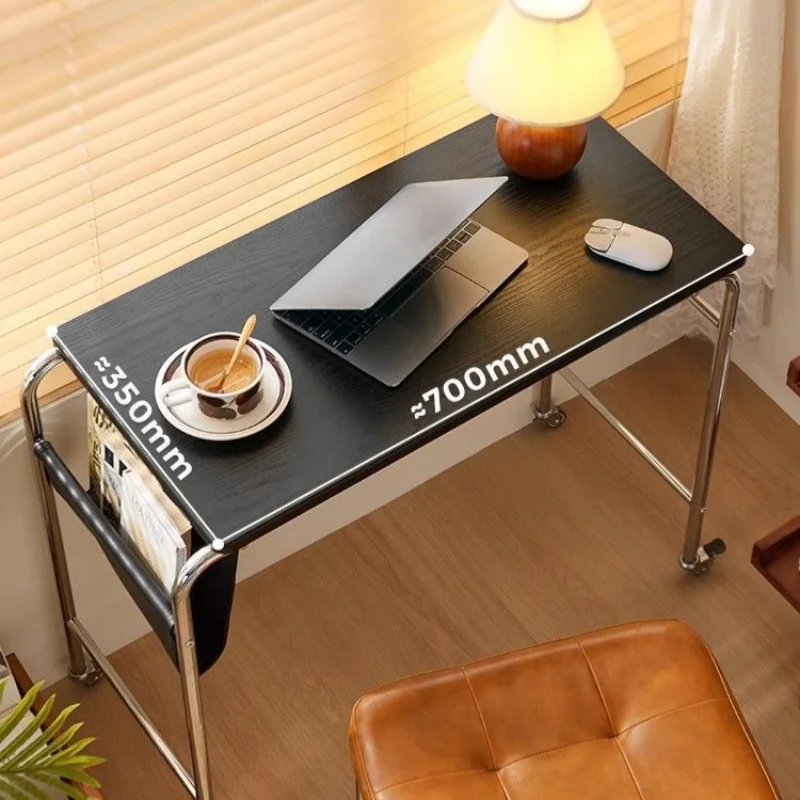 Home Narrow Desk Computer Desk Mobile Bedside Table Small Unit Learning Workbench Versatile Side Table Small Coffee Table