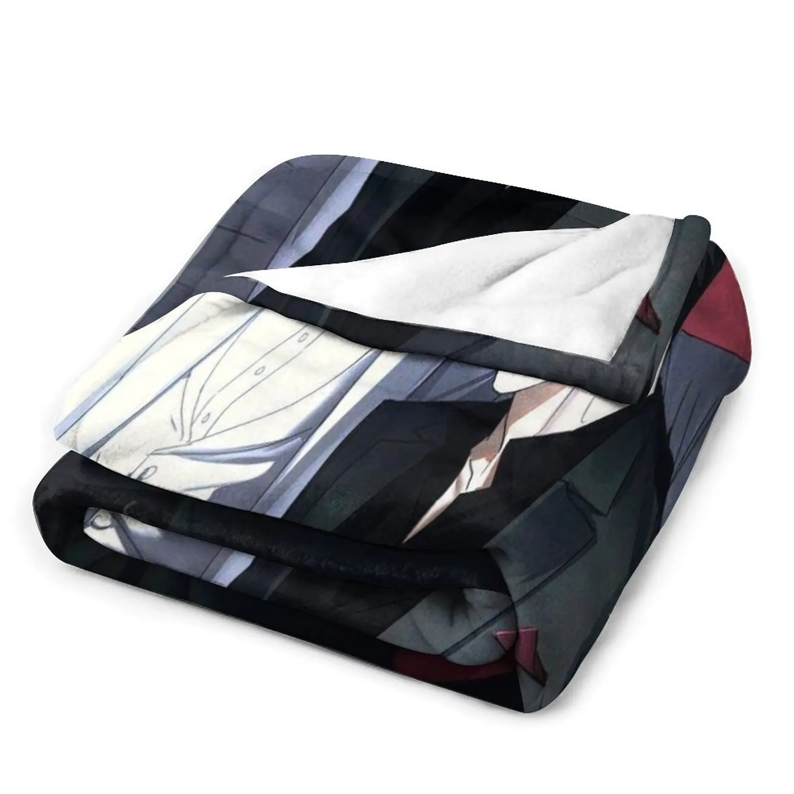 بطانية رمية للشعر ، قماش فانيل منقوش ، بطانيات ، جين تشونغ ، وو ولوكي راينر ، تحت الضوء الأخضر ، مانهوا ، سرير