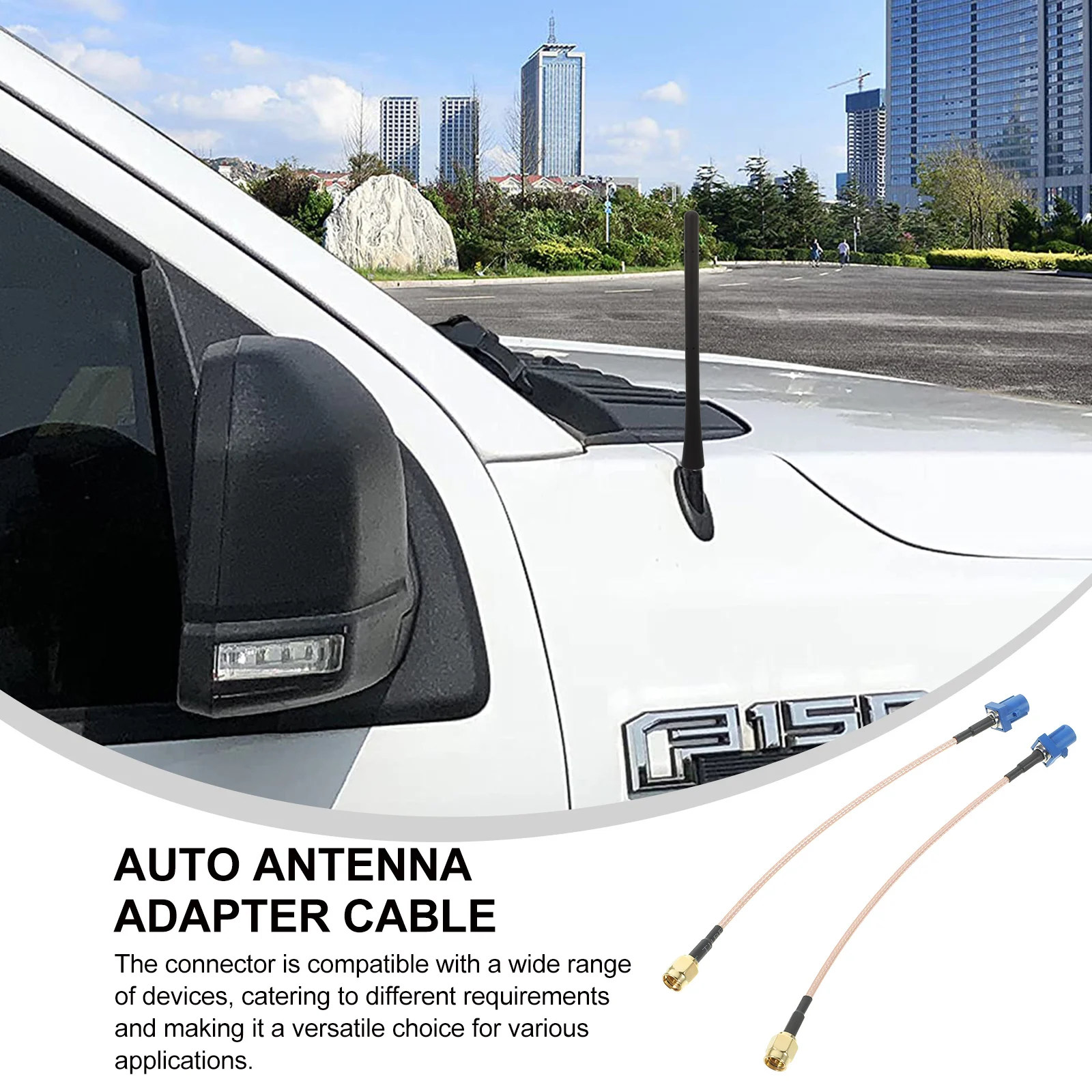 

2Pcs C SMA SMB GPRS Car Marine Antenna Extension RG316 Cable 15cm Adapter for Vehicle Supplies