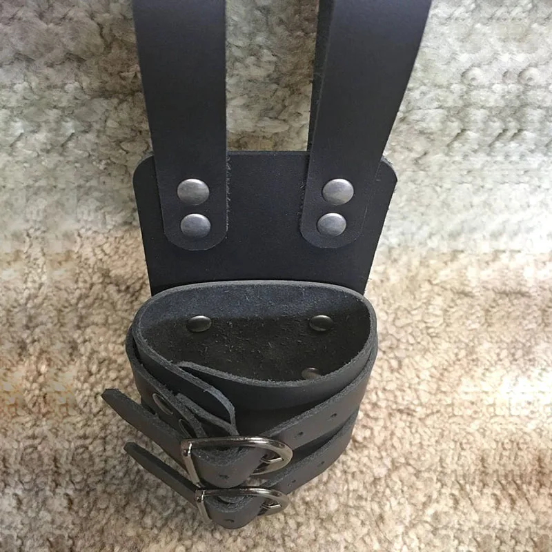 Mittelalterlicher Piratenritter, PU-Leder, Schwert, Axthalter, LARP, Beil, Hammergürtel, Frosch, Wikinger, Krieger, Cosplay, Kostümzubehör, Requisiten