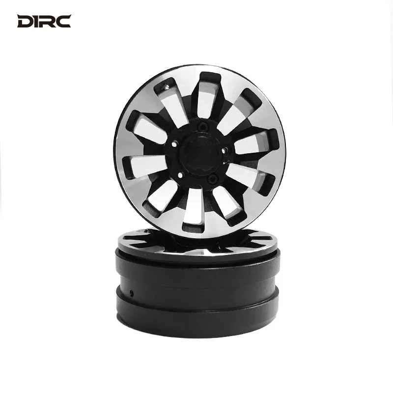 D1RC 1,9-дюймовый металлический альпинистский автомобиль, имитация ступицы колеса Land Rover Defender, издание к 70-летию, Ice and Fire Edition TRX4