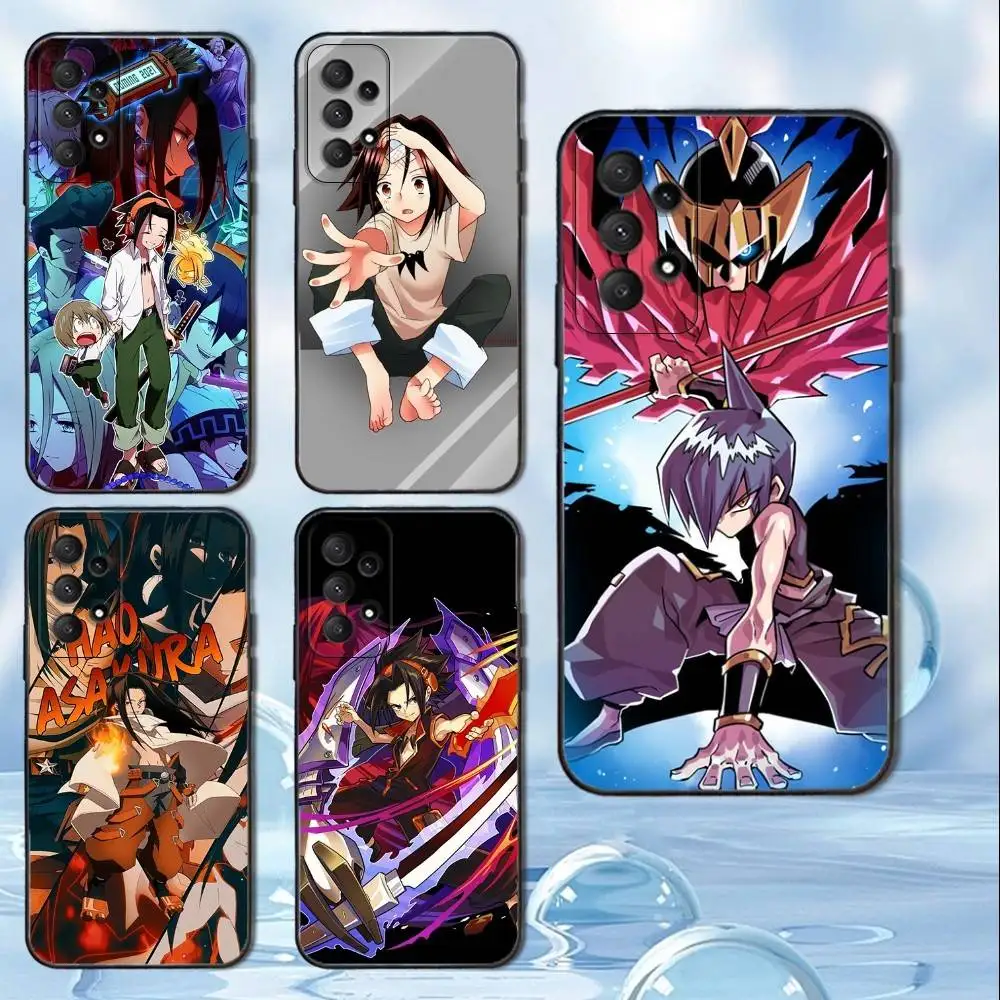 

Anime S-ShamanS King Phone Case For Samsung Galaxy A13,A21s,A22,A31,A32,A52,A53,A71,A80, Soft Black Cover
