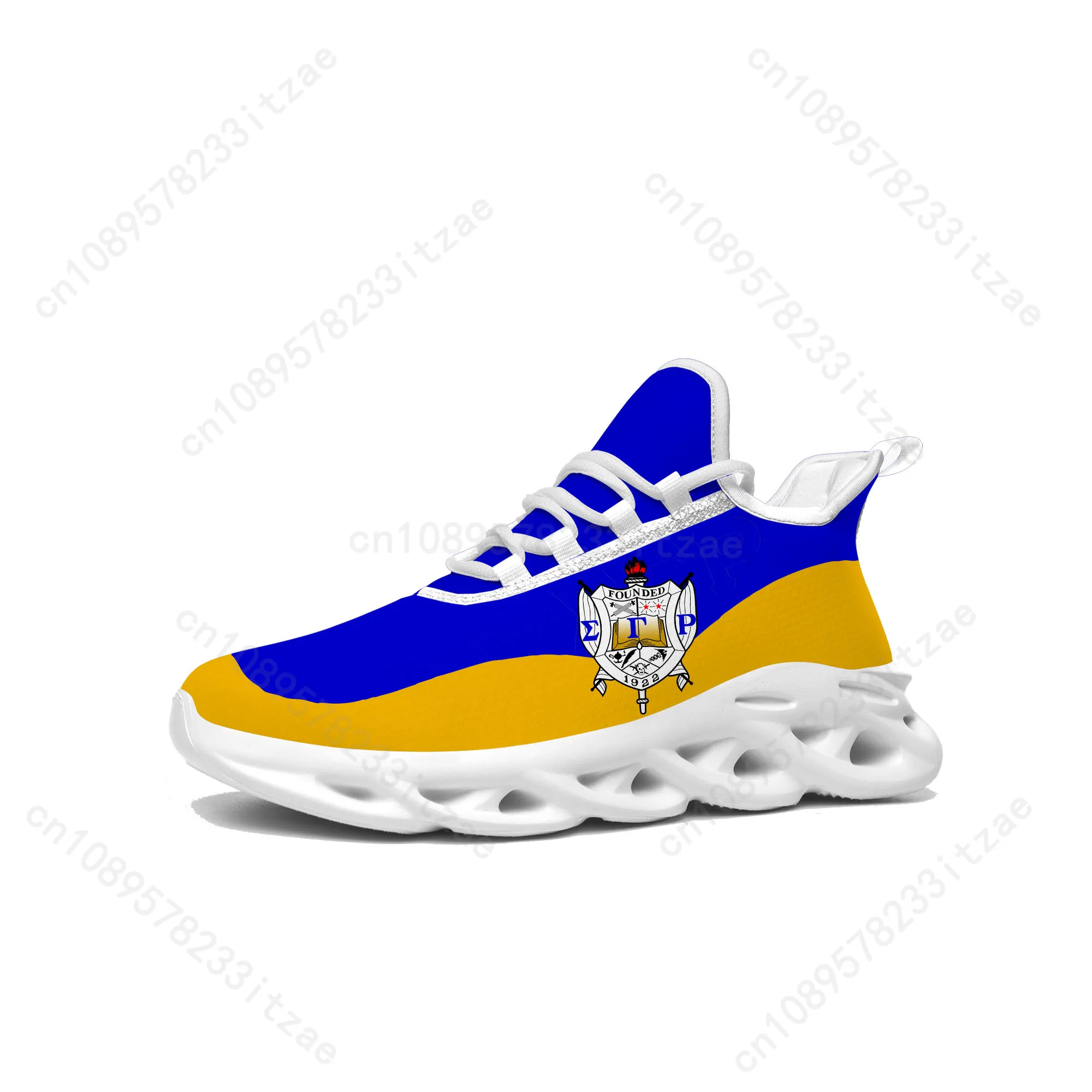 Rho Sorority ΣΓP 1922 Flats Sneakers Sigma Gamma Mens Womens Sports Running Shoes High Quality DIY Sneaker customization Shoe