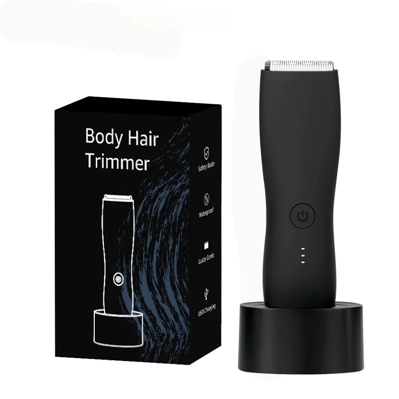 Electric Men's Private Parts Shaver, Full Body Washable Pubic Hair Trimmer, Temu Body Hair Shaver