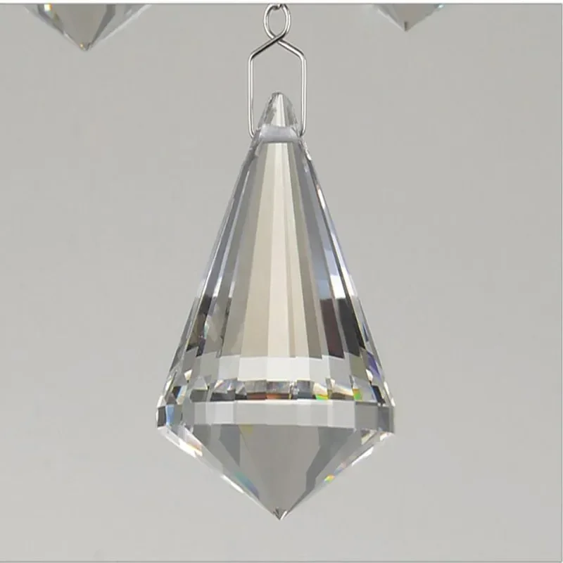 egg LED E27 Nordic Iron Crystal Glass  Lamp. Light.Ceiling Lights. Ceiling  Lamp Foyer Bedroom Hall