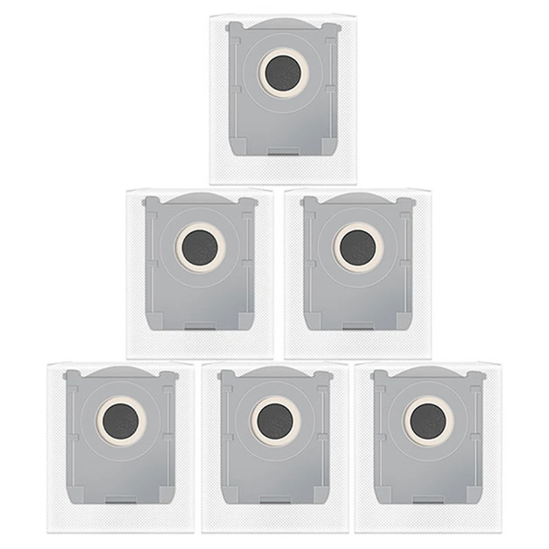 ABBK Dust Bag Replacement 6pcs for Ecovacs Deebot Mini Robot Vacuum Accessories Spare Parts Cloth Multi-layer Filter