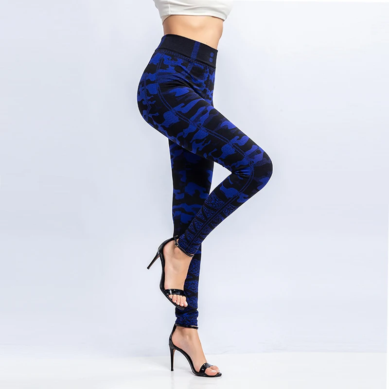 CUHAKCI High Waist Snake Printed Workout Tights Yoga Pants Stretchy Sport Women Push Up Legging Gym Leggins Acitve Running