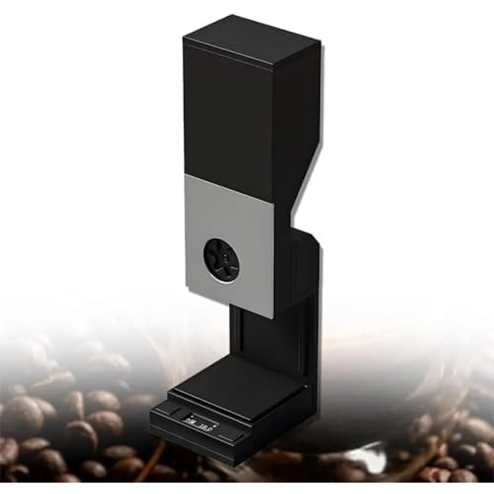 Automatic Coffee Bean Dispenser with Single Dosing and Continuous Mode 200g Capacity Precision Weighing for Home Coffee