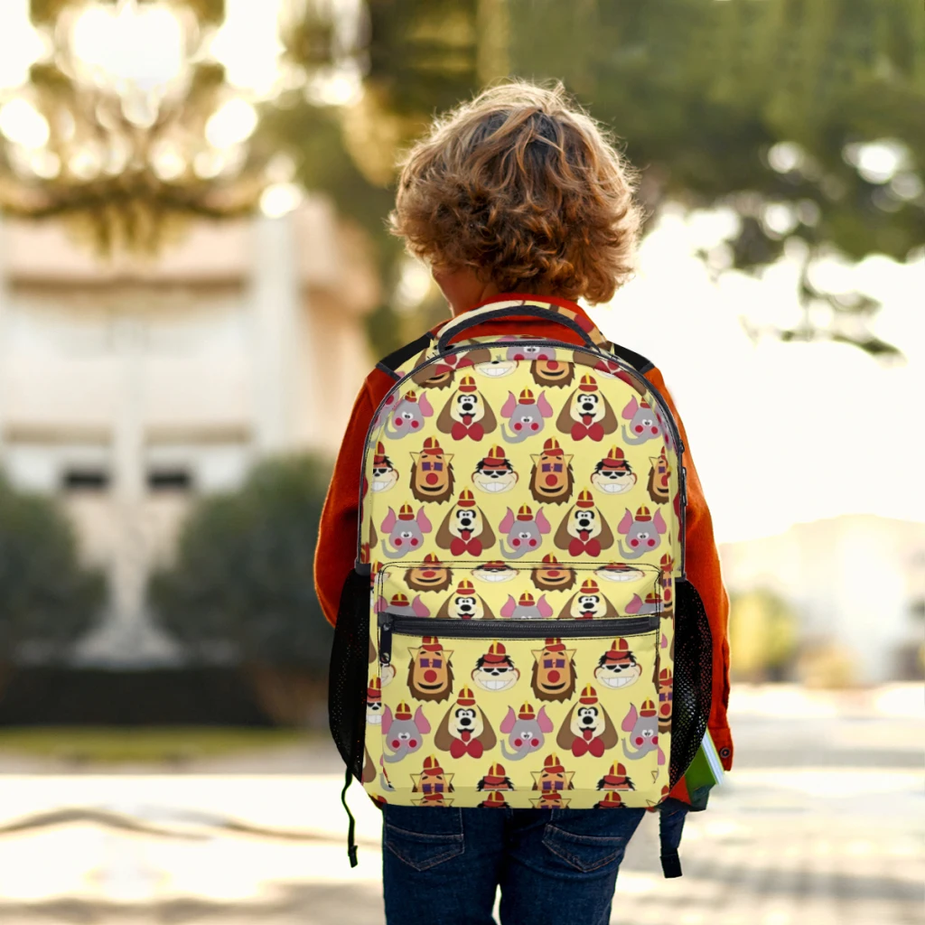 Nova moda os divididos todos os membros mochila saco grande capacidade na moda saco de livro multi-bolsos ajustável 17 polegada