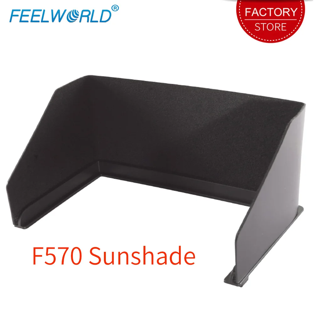 Feelworld Sunshade Sun Hood Portable Light Weight for F570 Camera Field Monitor Flexible Installation for DSLR Monitor