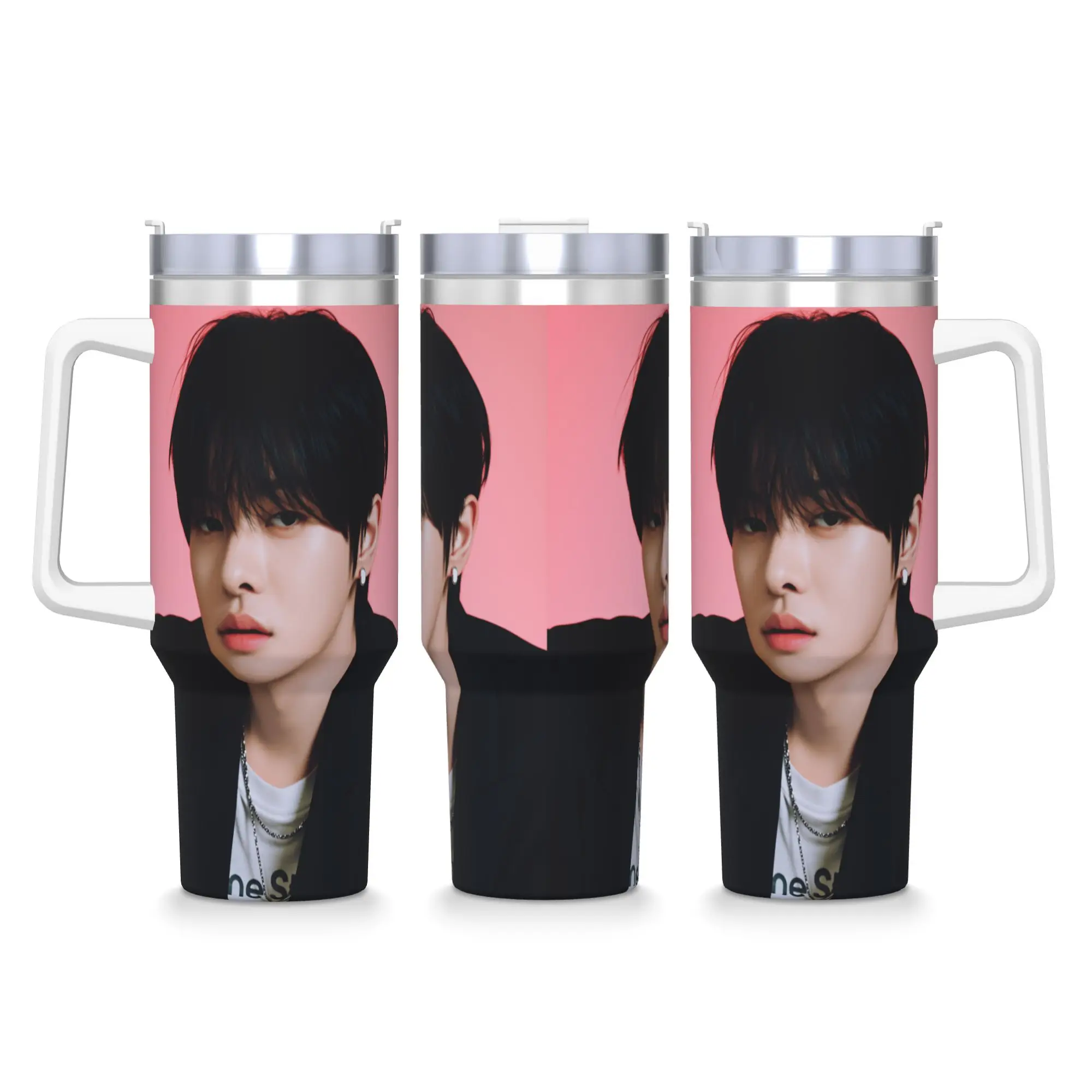 Stainless Steel Tumbler ALD1 A-ALPHA DRIVE ONE Car Mugs With Straws  Travelist Hot Drinks Water Bottle  40oz Coffee Mug