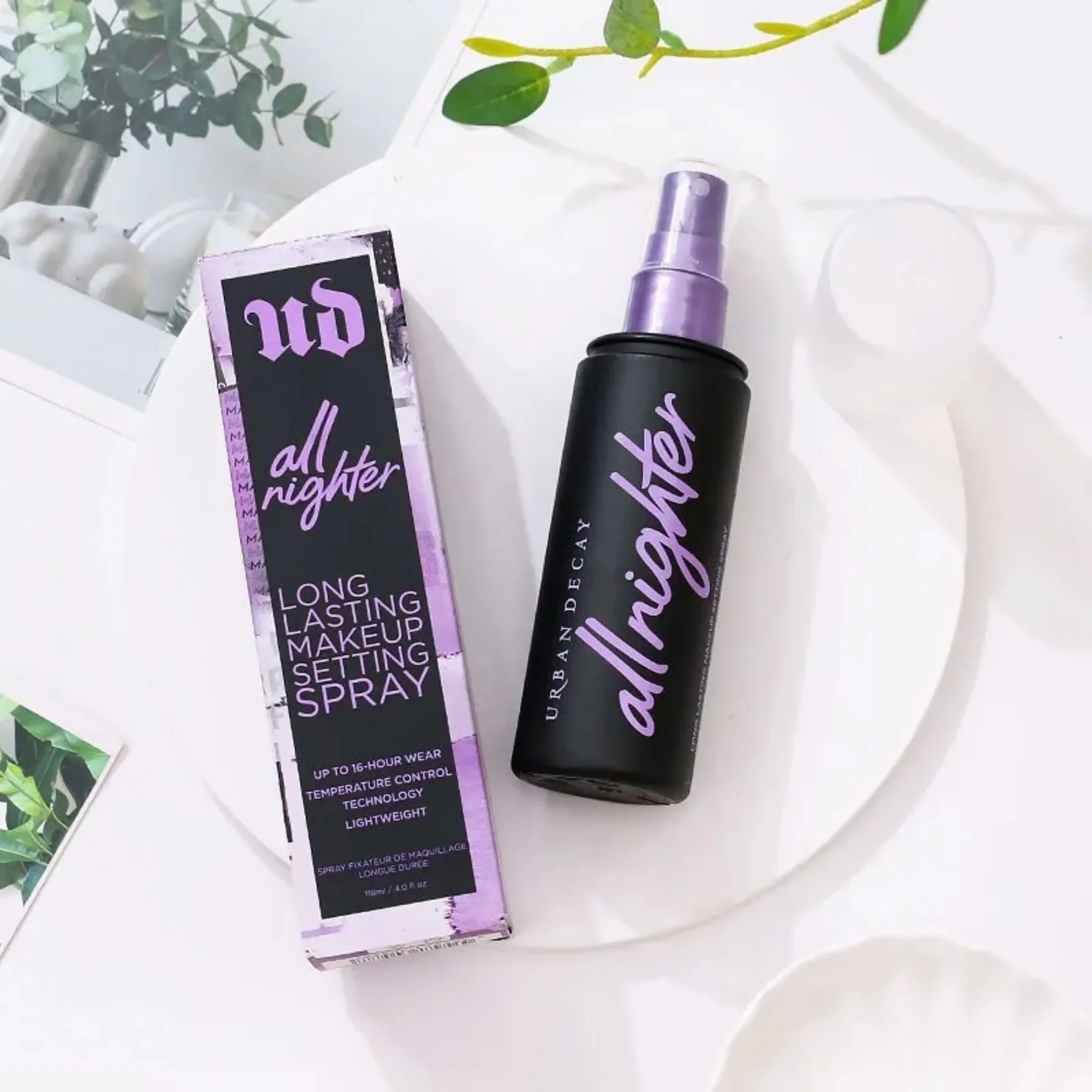 118ml Urban Decay Makeup Setting Spray Fast-Forming Film Moisturizing Matte Anti-Smudge Spray Oil Control Anti-Sweat Setting