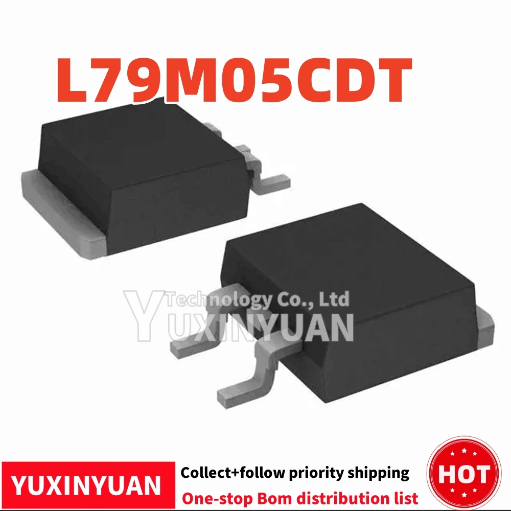 5PCS/LOT 79M05 MC79M05CDT 7905 L79M05CDT TO252 IC   100%good YUXINYUAN