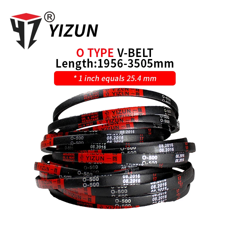 YIZUN O/Z/M Type O1956~3505mm Hard Wire Rubber Drive Inner Length Girth Industrial Transmission Agricultural Machinery V Belt