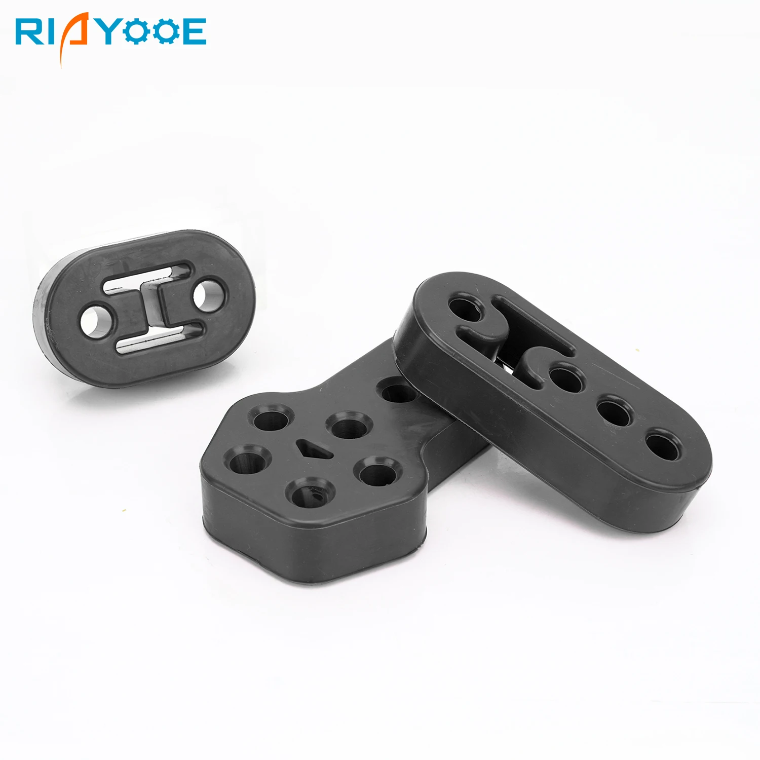 

1/4PCS Car Exhaust Hangers Mount Bracket for Universal Rubber Muffler Heavy Duty Bushing Absorber Support 2 4 7 Holes Hanger