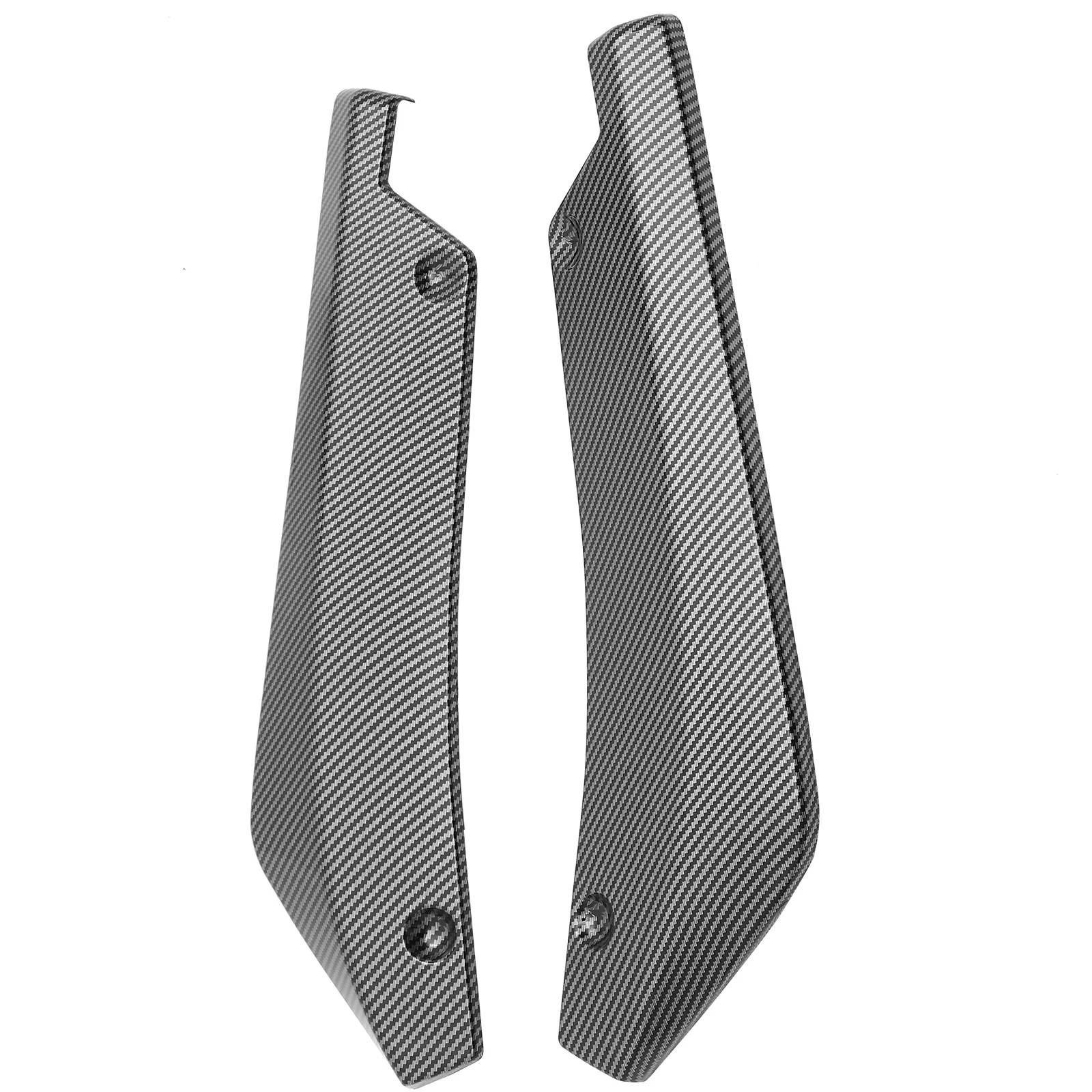 

1Pair Rear Bumper Lip Sporty Rear Lip Spoiler Durable ABS Material Car Bumper Guard Exterior Trim Back Splitter