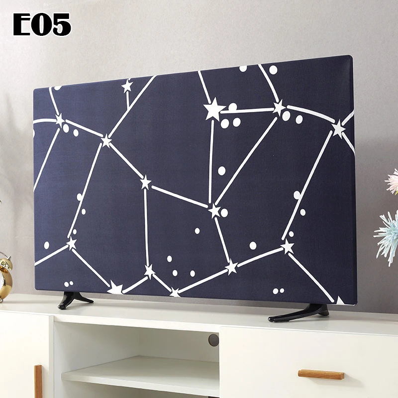 Tv Hood Dust-Proof Cover Towel 32 Inch 43 Inch 50 Inch 55 Inch 65 Inch Household Hanging Lcd Tv Cover Dustproof Decorative Cover