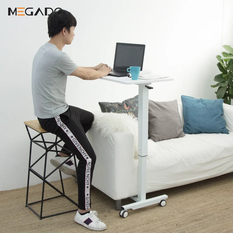 Automatic lifting table Bedroom sofa Bedside computer table Sitting standing desk Mobile conference