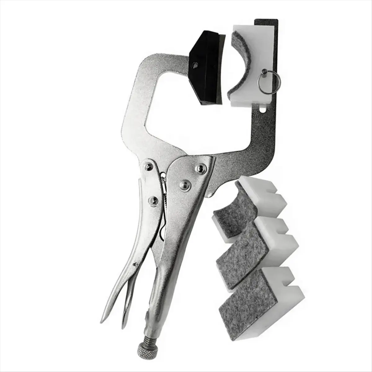 

Y187A HOT Fingerboard Handheld Fret Insert Tool with 9 Radius Inserts Guitar Luthier DIY Guitars Repair Fretting Tools