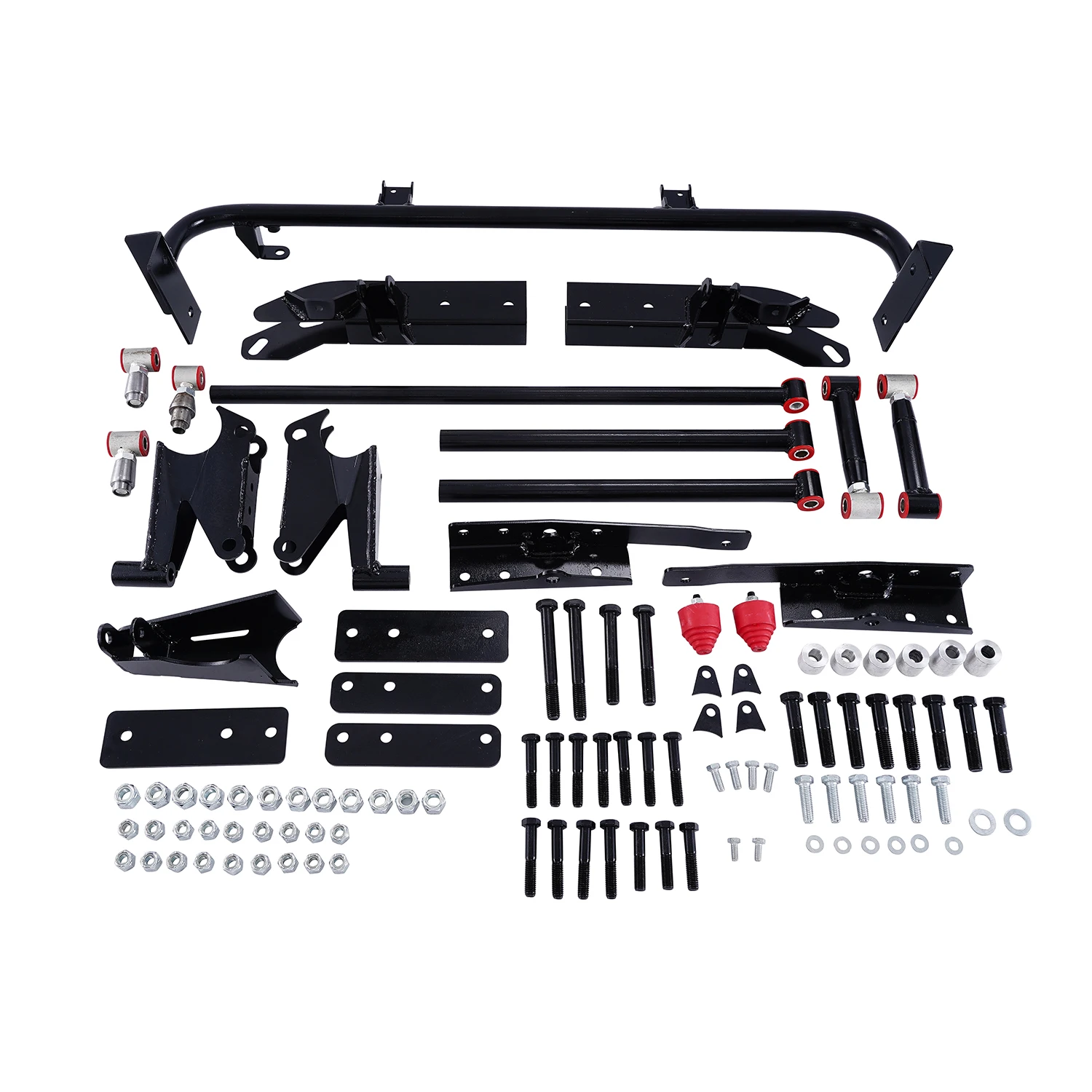 Para 1967-1969 Chevy Camaro SS Z28 Kit de 4 eslabones traseros ajustables específicos sin Coilovers FLK-DW-0415