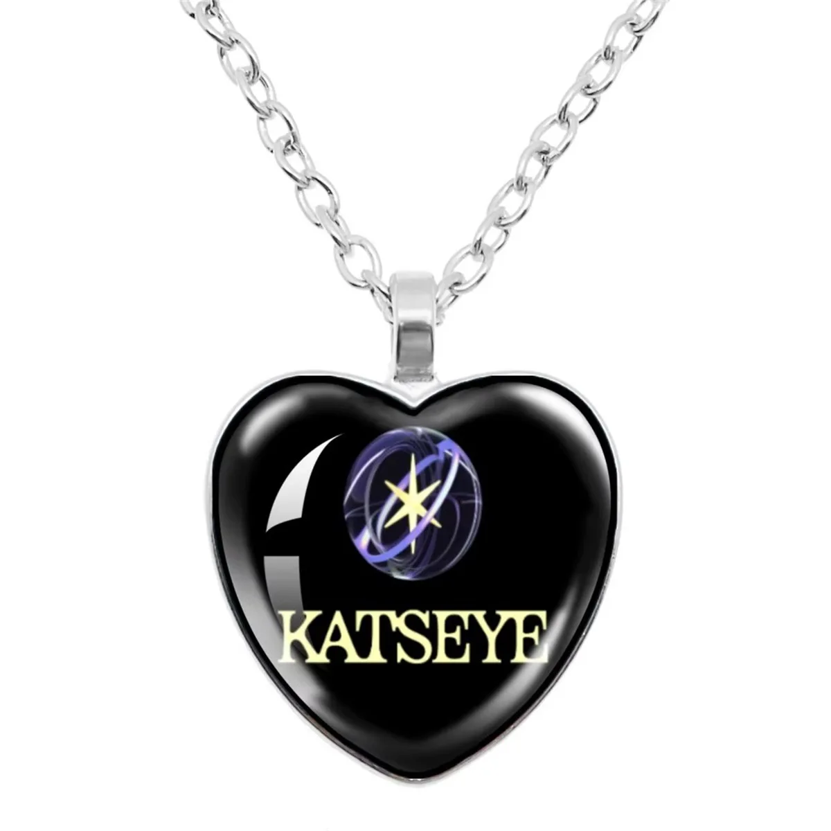 KATSEYE Vrouwen Ketting Anime Sieraden Hanger Kpop Idol Charms Accessoires Legering Hangende Halsketting Hanger Verjaardag Fans Gift
