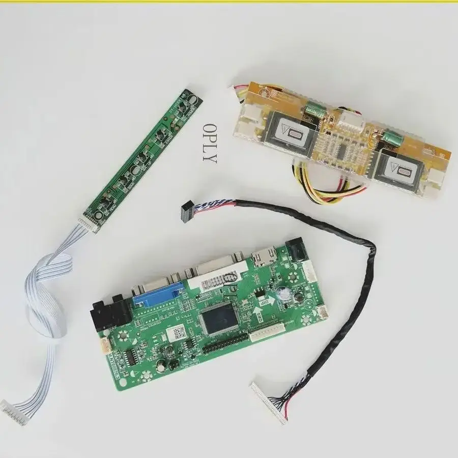 

LVDS Controller board kit HDMI-compatible VGA DVI for LM170E03-TLL4 LM170E03-TLJ2 LM170E03 1280X1024 17" panel LCD monitor DIY