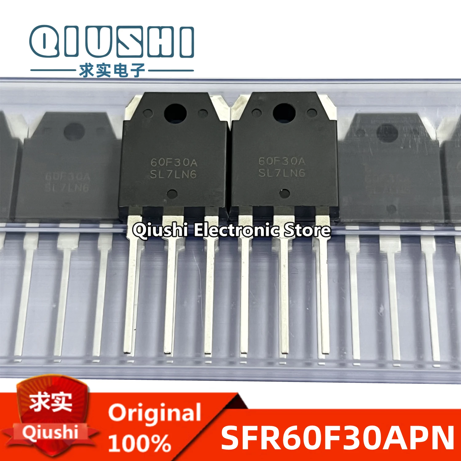 10PCS New Original  60F30A SFR60F30APN TO-3P 60A 300V Fast Recovery Diode