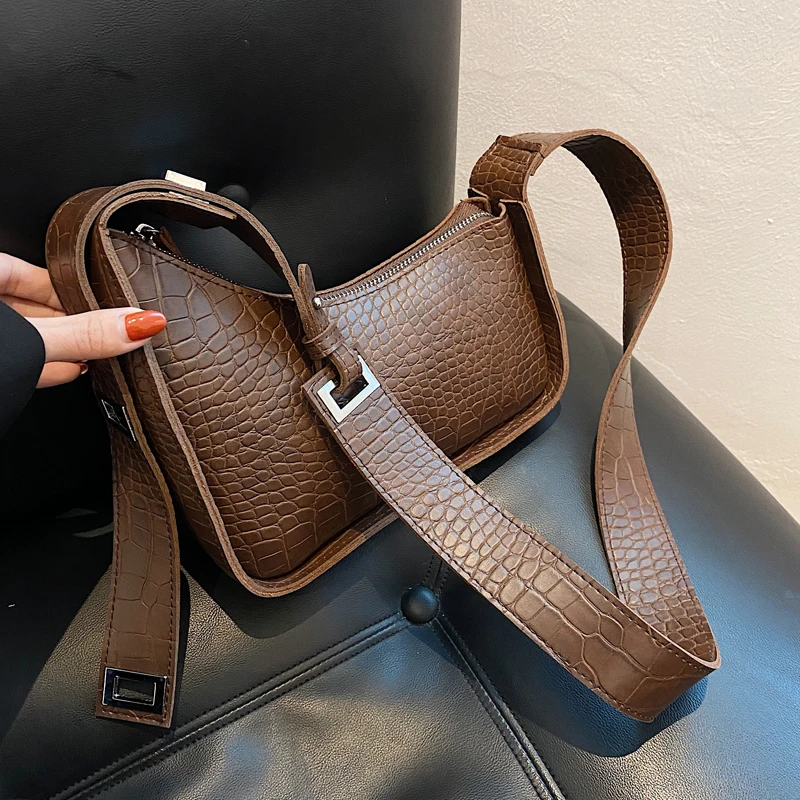 Autumn All Match Women's Crossbody Bag Solid Color Minimalist Business Commuting Bag High Quality PU Leather Shoulder Bags