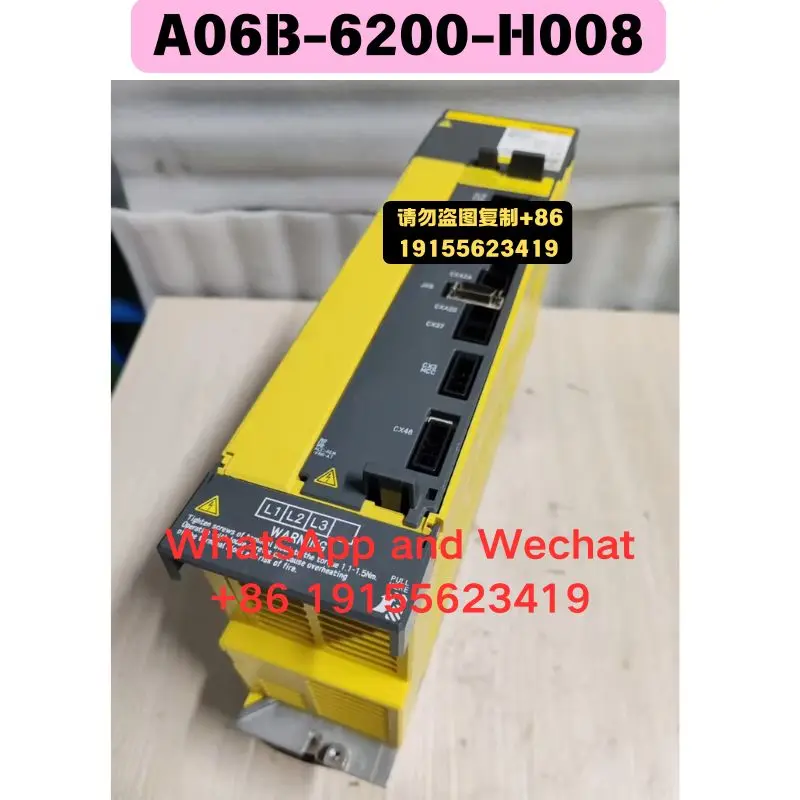 

Б/у драйвер A06B-6200-H008 Функциональный тест ОК Быстрая доставка