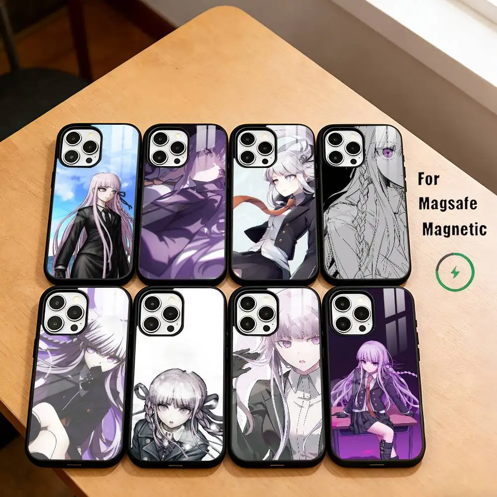 Anime character k-Kyoko k-Kirigiri Phone Case For iPhone17,16,15,14,13,12,11 Plus,Pro Magnetic with Magsafe Wireless Charging