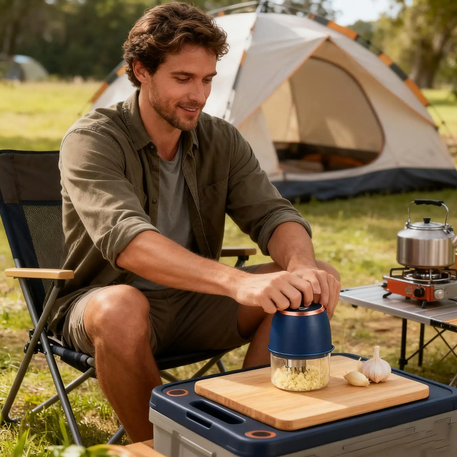 

Мини-измельчитель еды, мощный мотор, кухонные гаджеты, электрический измельчитель еды, резак для чеснока для пюре, имбиря, чили, лука, овощей