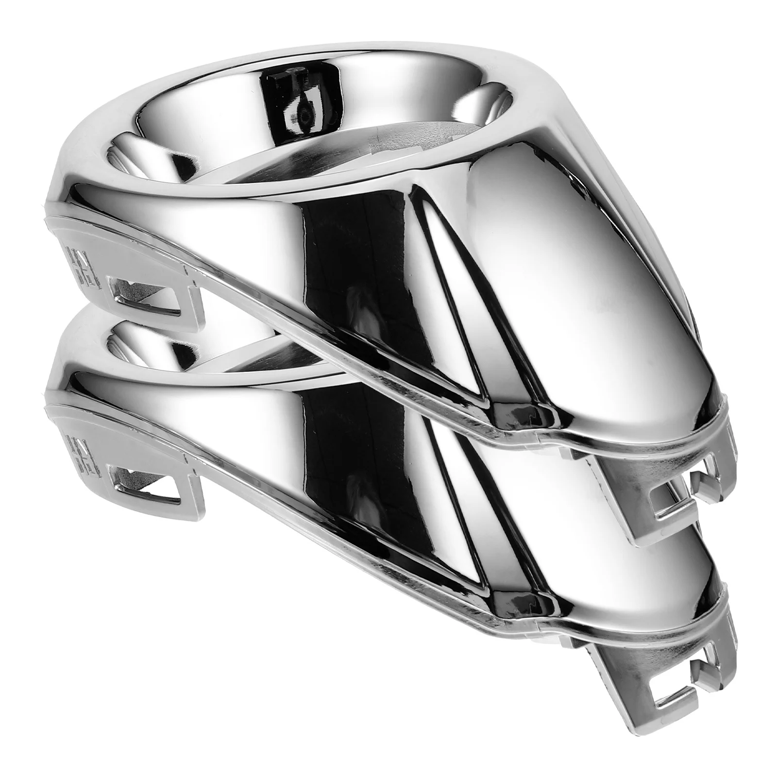 

2 шт., чехлы для противотуманных фар мотоцикла, накладные кольца для противотуманных фар, защитные декоративные кольца, левый и правый, аксессуары для мотоциклов