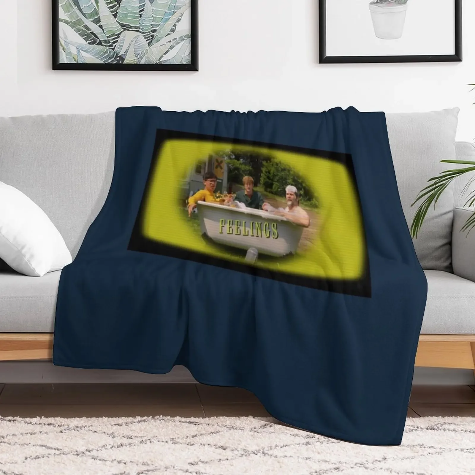 Taskmaster Feelings Soap Opera Throw Blanket All Weather Soft Throw Blanket for Sofa