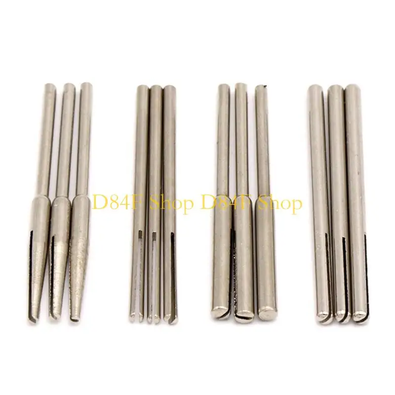 

D84F Split Mandrels Sandpaper Clamp Abrasive Holder Clip Rod for Rotary Grinder