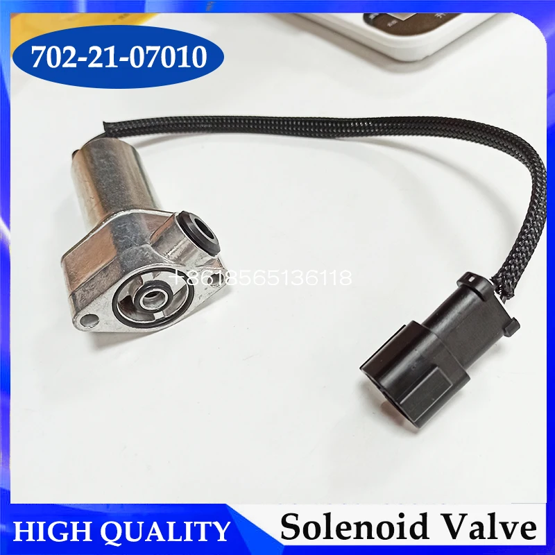 

High Quality Solenoid Valve 702-21-07010 7022107010 For 4D102 6D102 PC-6 PC120-6 PC200-6 PC220-6 Excavator Solenoid
