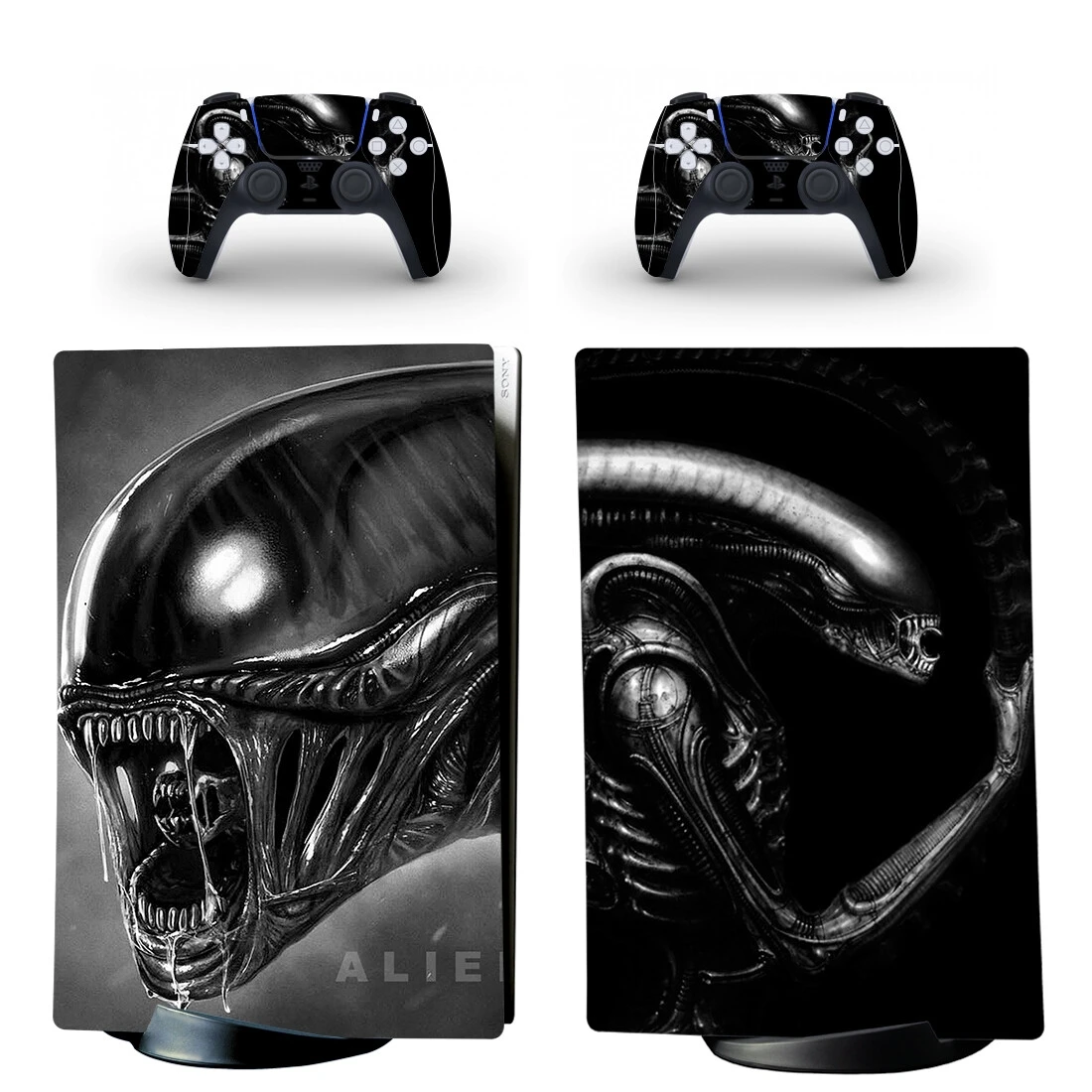 filme-alienigena-ps5-adesivo-de-pele-digital-protetor-decalque-capa-para-console-controladores-ps5-adesivo-de-pele-acessorios-de-vinil