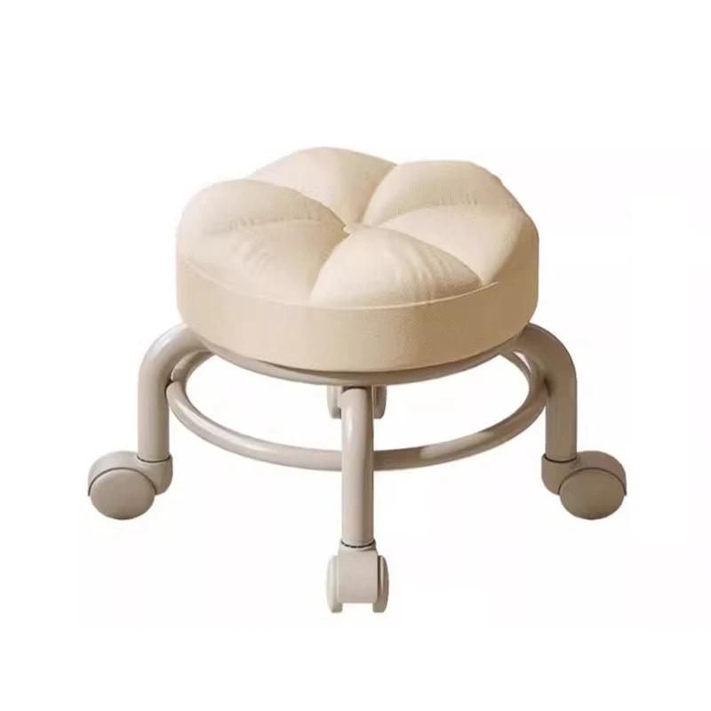 

Универсальный маленький табурет на колесах, бытовой шкив, низкий табурет, детские скользкие табуретки с колесиками, многофункциональная протирка пола