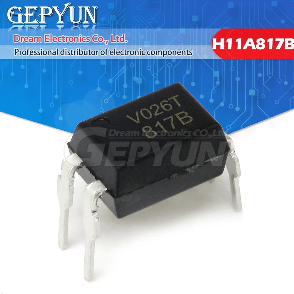 10pcs H11A817B DIP-4 H11A817 817B optocoupler