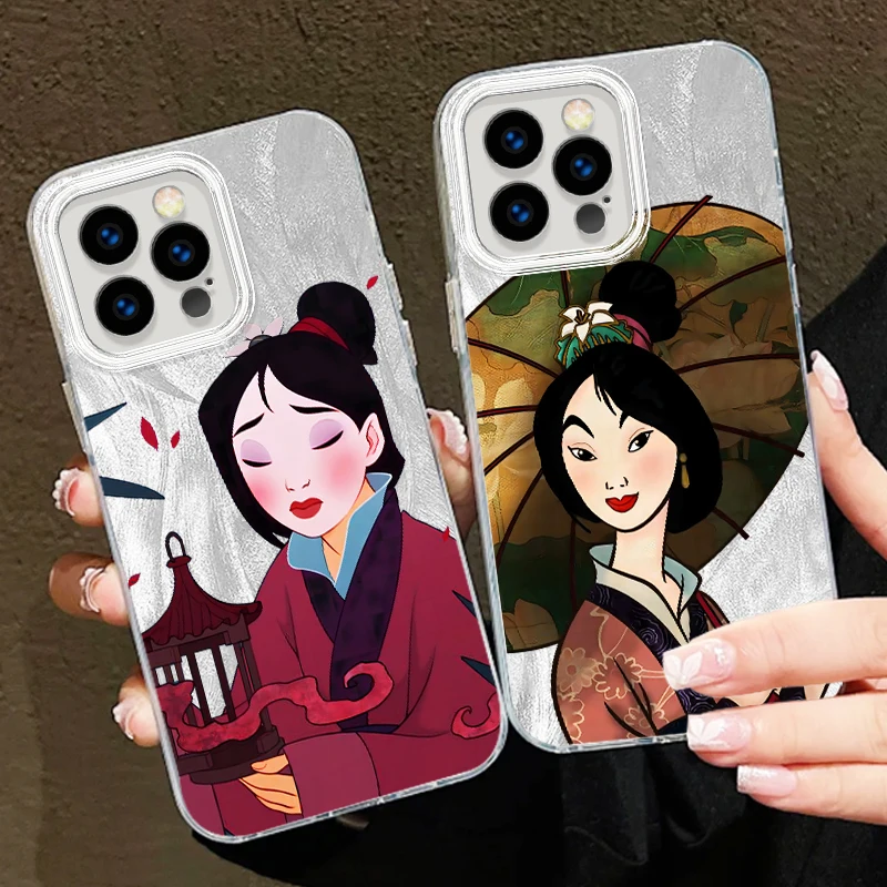 디즈니 뮬란 깃털 휴대폰 케이스 이미지