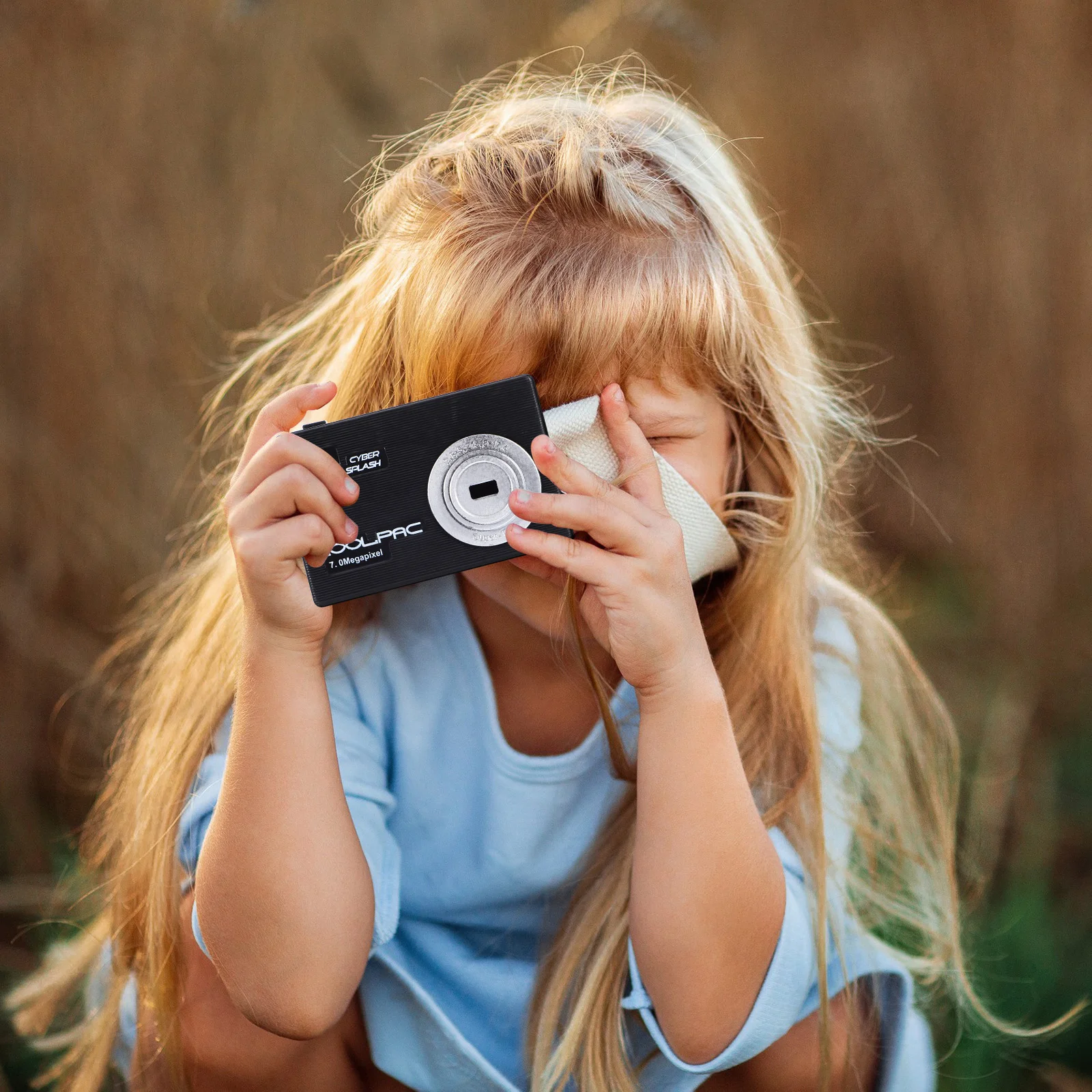 Appareil photo réaliste pour enfants, blague sur l\'eau, accessoire de fête d\'Halloween, jouet pour bébé, cadeau noir, nouveauté