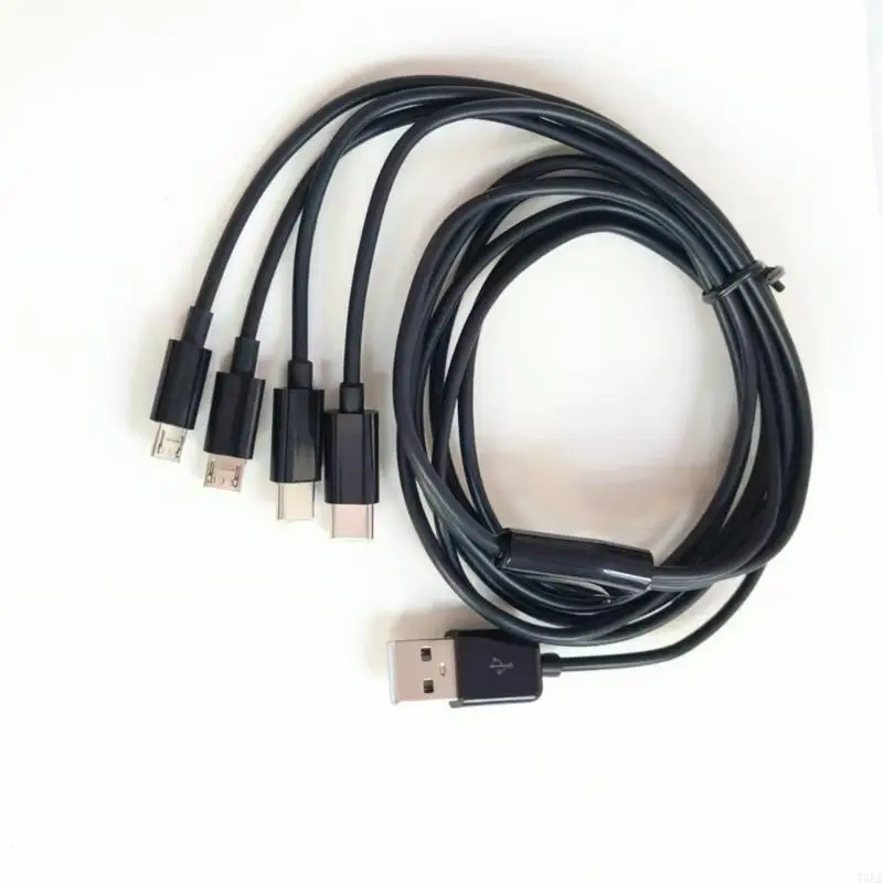 T5EA عالية السرعة كابل USB متعددة الهربات لنوع C و Micros أجهزة USB الشحن