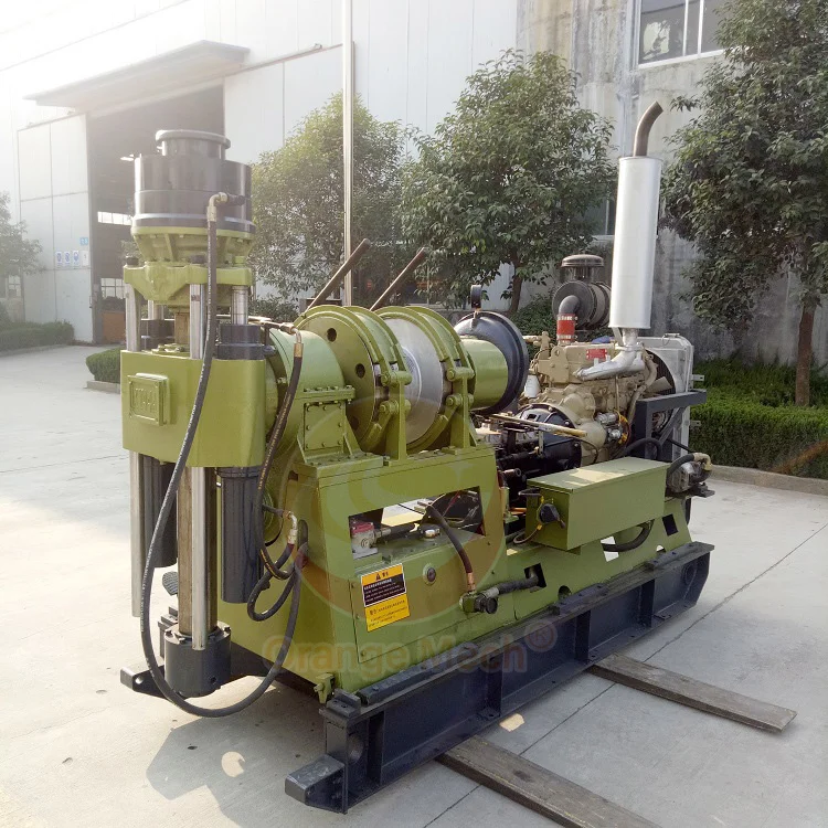 1000m Geothermal Water Well Drill Machine Ground Soil Test Geotechnical Drill Rig for Sale Core Drilling Machine 300mm