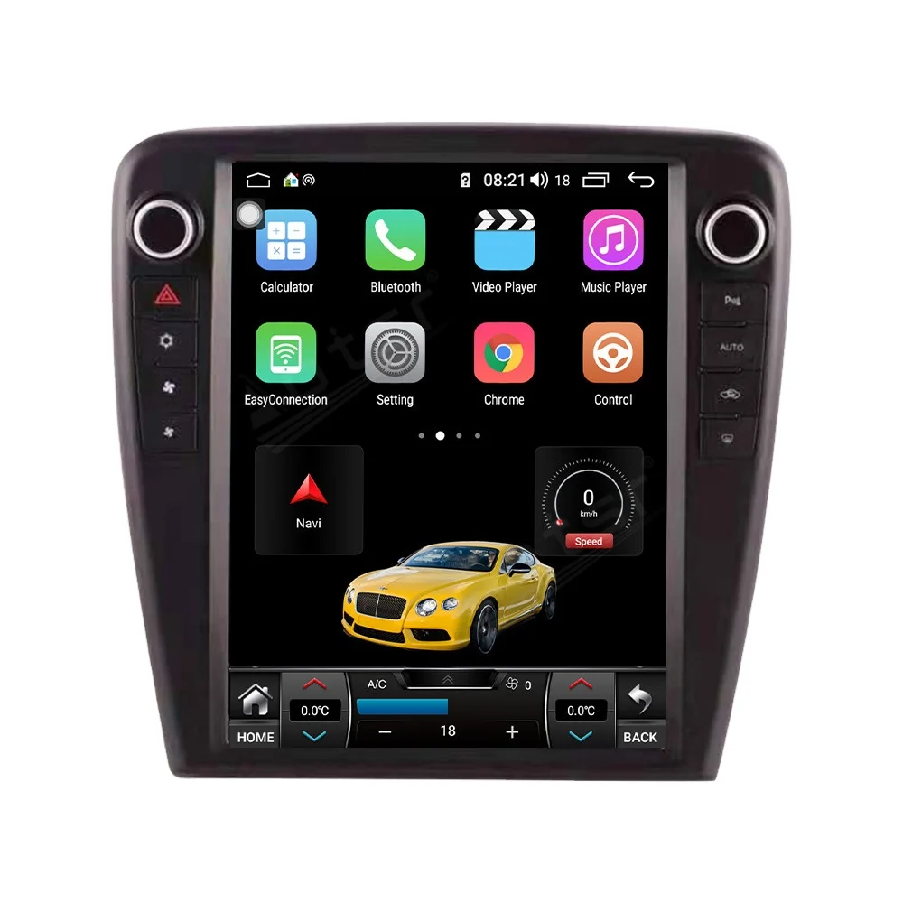 Android 10.0 Multimedia Player With GPS Navigation Stereo Head Unit DSP Carplay 6GB+128GB For Jaguar XJ 2010-2018