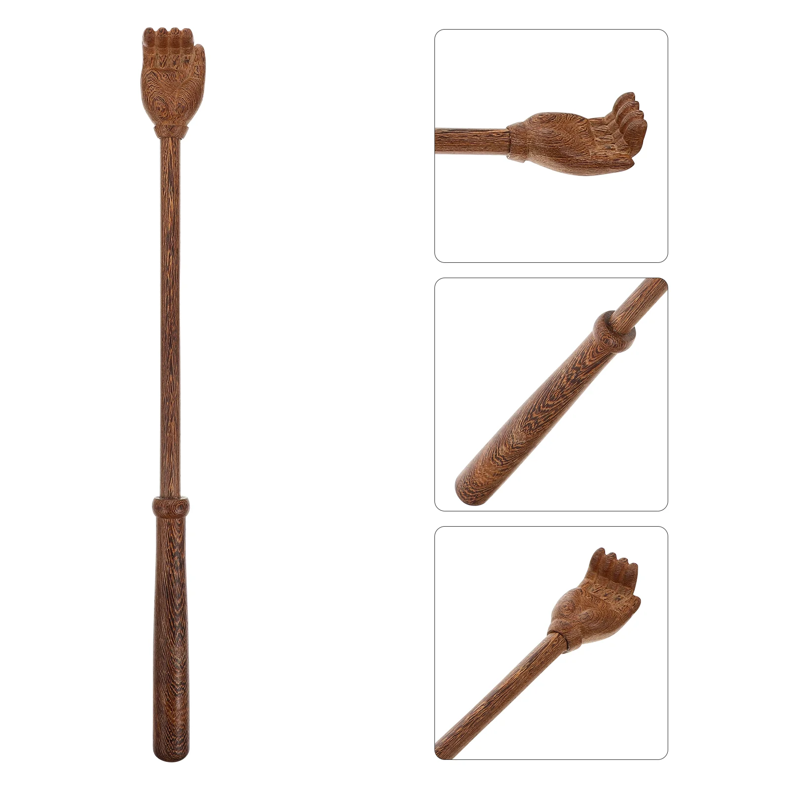 

Retractable Tickling Back Scratcher for Men Itching Wooden Body Assistant Travel