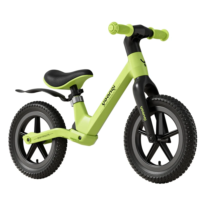 Children's balance bike, 2-8 years old children's scooter balance bike, explosion-proof tires style, pneumatic tires style