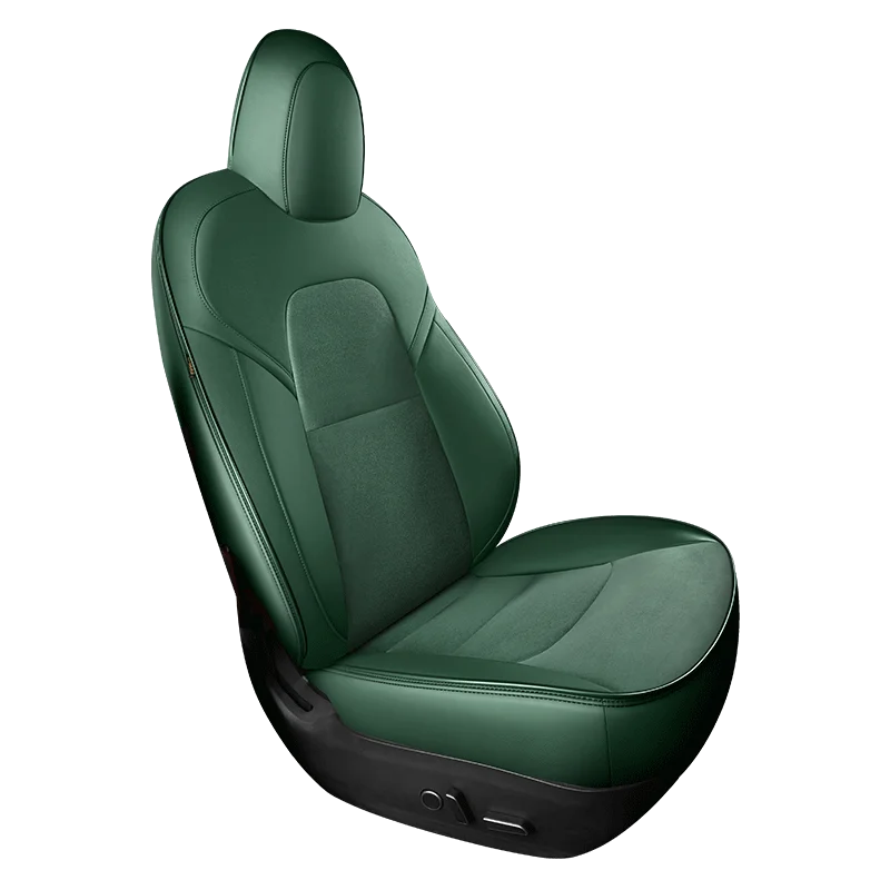 Custom Fit Car Alcan tara Seat Cover For Tesla Model Y 3 Car Accessories Specific For Tesla Full Covered For 5 Seaters Cars