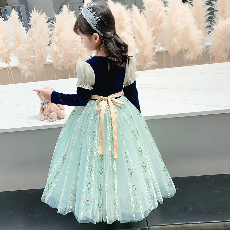 open lace back dress Royal Blue One Shoulder Sequin Princess Ball Gown Dress 44