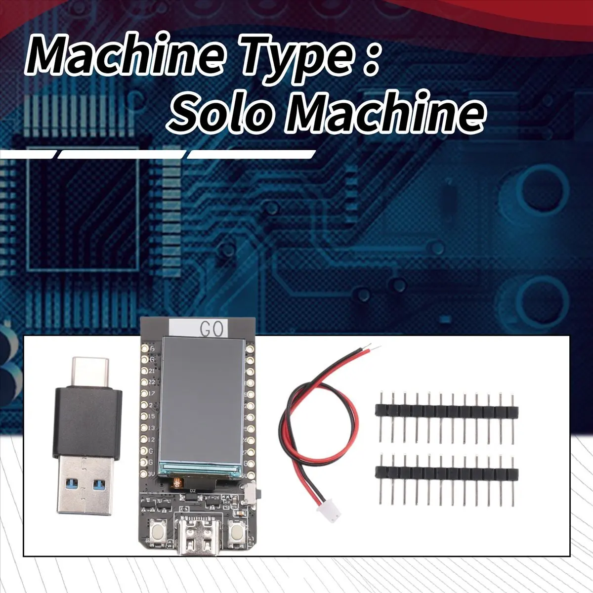 

BTC Solo Miner Nerdminer V2 55KH/S Bitcoin Solo Miner Station Nerdminer Board 78KH/SWith Adapter